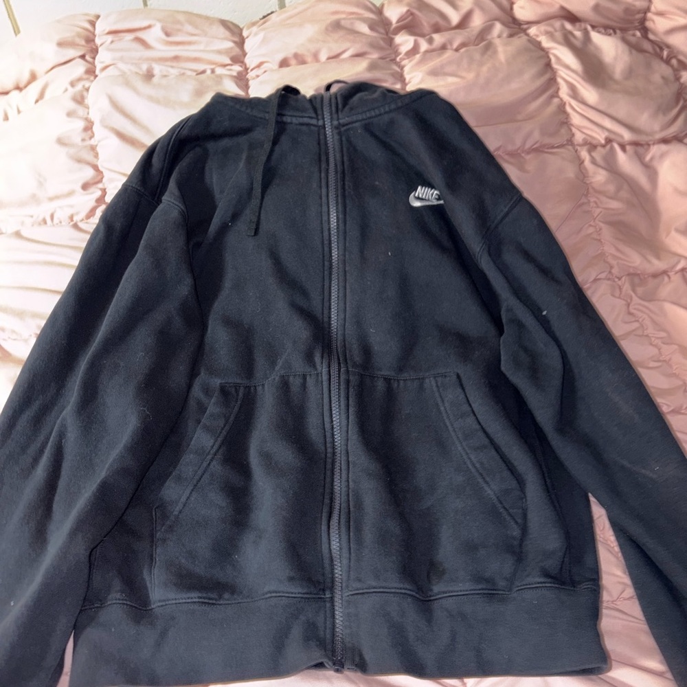 Nike Black Full-Zip Hoodie